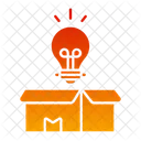 Think Out Of The Box Idea Creative Icon