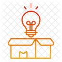 Think Out Of The Box Idea Creative Icon