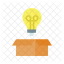 Think Out Of The Box Idea Creative Icon