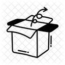 Think Out Of The Box Idea Creative Icon