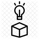 Think Out Of The Box Idea Creative Icon