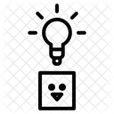 Think Out Of The Box Idea Creative Icon