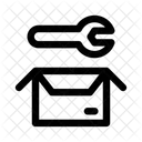 Think Out Of The Box Innovation Creativity Icon