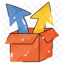 Think Out Of The Box Idea Creative Icon