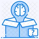 Think Outside Box Lateral Thinking Logical Thinking Icon