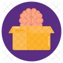 Creative Solution Innovative Thought Think Outside The Box Icon