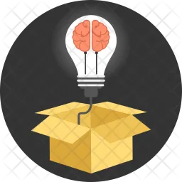 Think outside the box  Icon