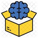 Think Outside The Box Creativity Idea Icon