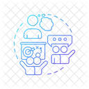 Think, pair, share  Icon