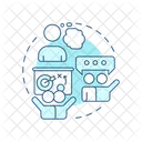 Think, pair, share  Icon