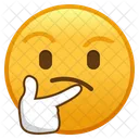 Thinking Face Emoji Emoticon Icon