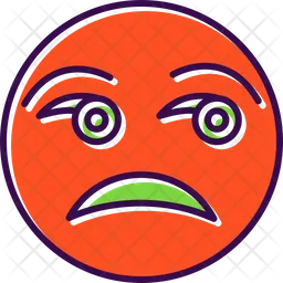 Thinking Face Emoji Icon