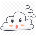 Thinking Face cloud  Icon