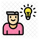 Thinking Design Thinking Creativity Icon