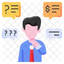 Thinking Buke Business Icon