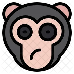 Thinking Monkey  Icon