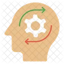 Thinking Headgear Brainstorming Icon