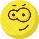 Thinning Emoticons Winking Smiley Icon