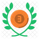 Third Bronze Badge  Icon