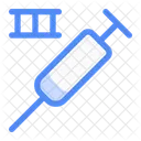 Third Dose Syringe Vaccine Icon