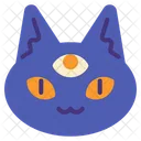 Third Eye All Seeing Cat Icon