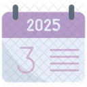 Third 2025 Icon