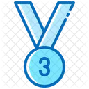 Third Place Medal  Icon