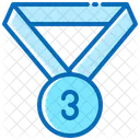 Third Place Medal  Icon