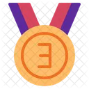 Third Rank Medal  Icon