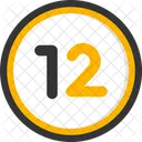 Thirteen Count Counting Icon