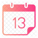 Thirteen Calendar Calender Icon