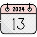 Thirteenth Calendar 2024 Icon