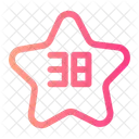 Thirty Eight Shapes And Symbols Numeric Icon