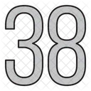 Numbers Days 38 Icon