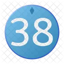 Thirty Eight Coin Crystal Icon