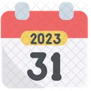 Thirty One 2023 Calendar Icon