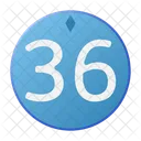 Thirty Six Coin Crystal Icon