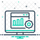 SEO Statistik Analyse Ícone