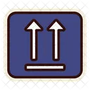 This Way Up Delivery Up Arrow Icon