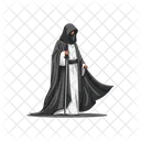 Mann Muslim Schieben Symbol
