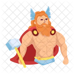 Thor God  Icon