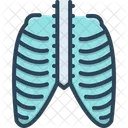 Thorax Ribcage Pain Icon
