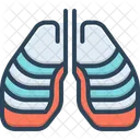 Thorax Ribcage Pain Icon