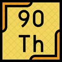 Thorium Periodic Table Chemistry Icon