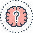 Thought Idea Opinion How Why Consideration Thinking Mind Brain Icon