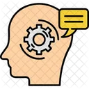 Hinking Thought Process Reflection Icon