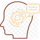 Hinking Thought Process Reflection Icon