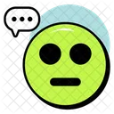 Thought Thinking Smiley Emoji Expression Icon