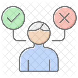 Thoughtful-decision-maker  Icon