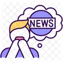 News Scary Emotion Icon